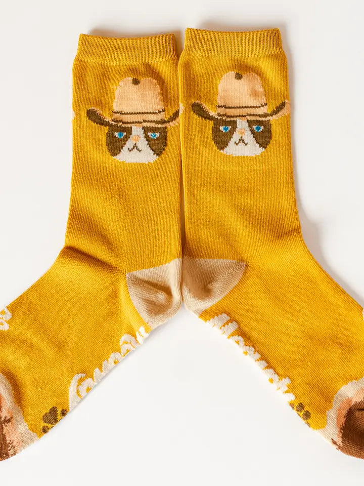 Meowdy Partner Socks