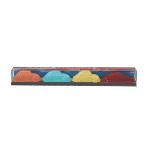 Route 66 CAR-A-MELS 4 Piece Milk Chocolate Caramel Truffle B