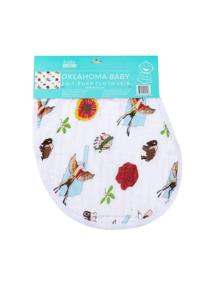 Little Hometown Burp Cloth