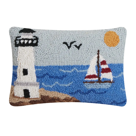 Lake Hefner Hook Pillow