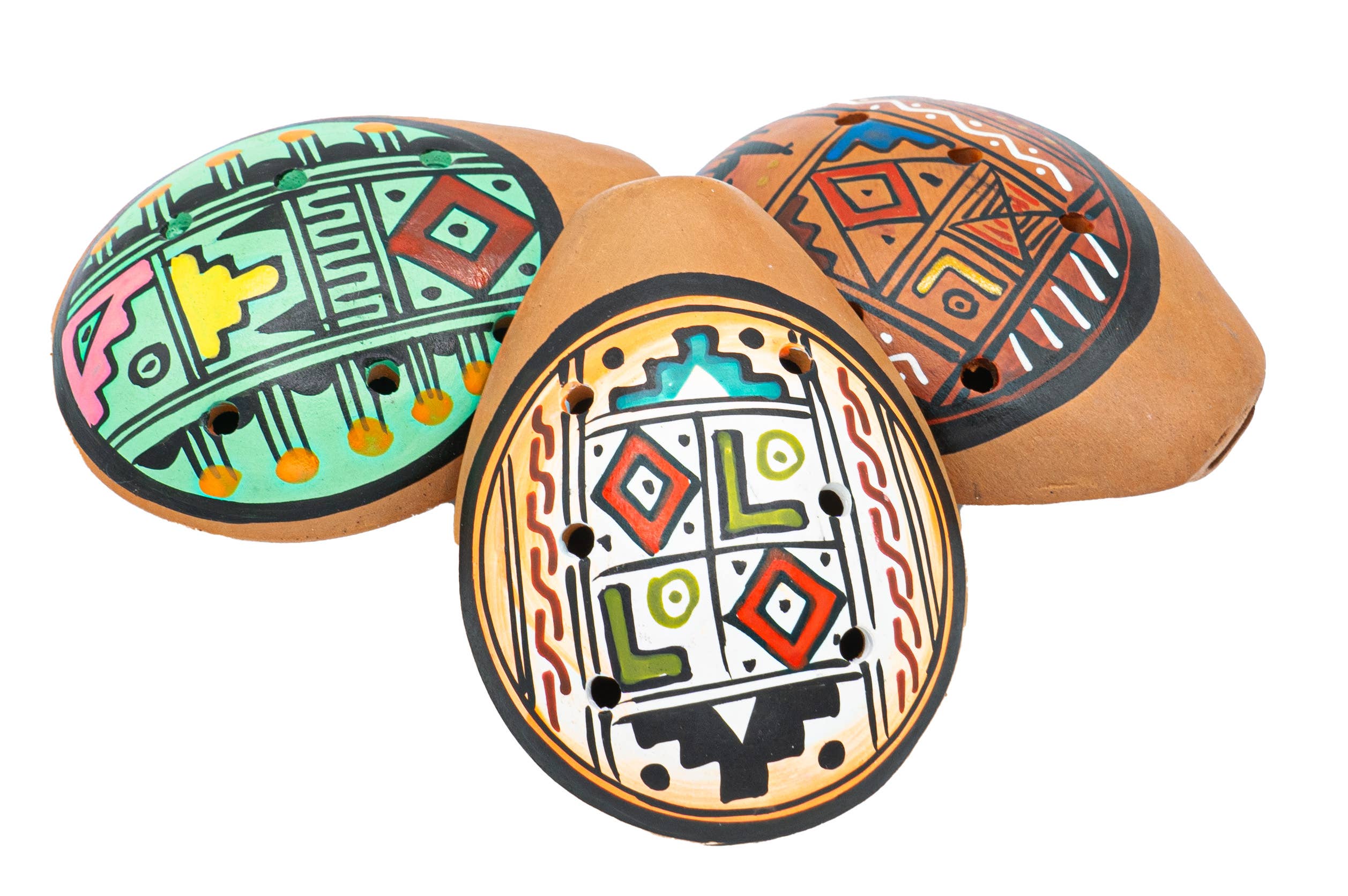 Small Peruvian Ocarina Flute – ScissortailGifts