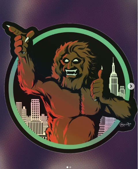 Sasquatch World Tour Patches