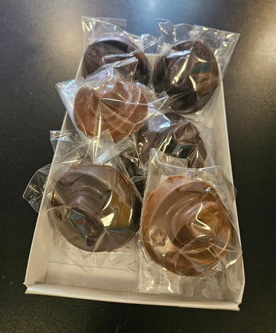 Solid Chocolate Cowboy Boots - Rick's