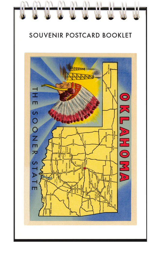 Oklahoma Postcard Booklet