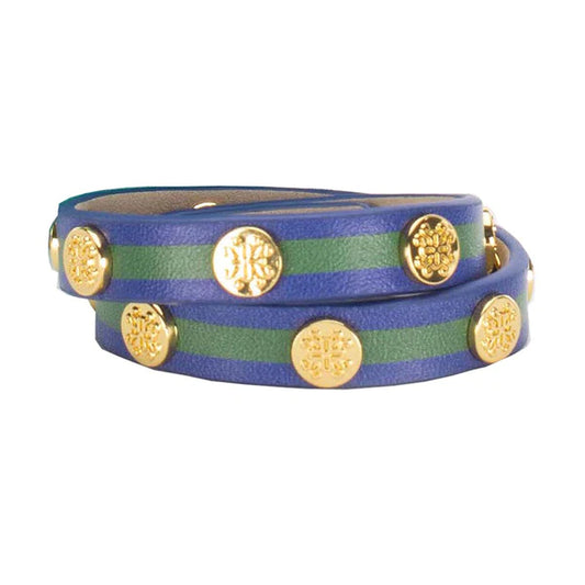 Double-Wrapped Leather Cuff