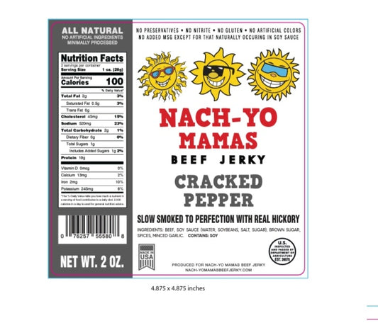 Nach-Yo Mama's Beef Jerky