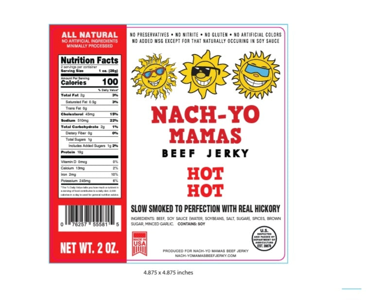 Nach-Yo Mama's Beef Jerky