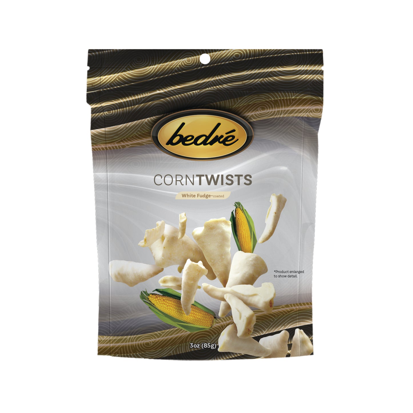 Bedre White Fudge Corn Twists