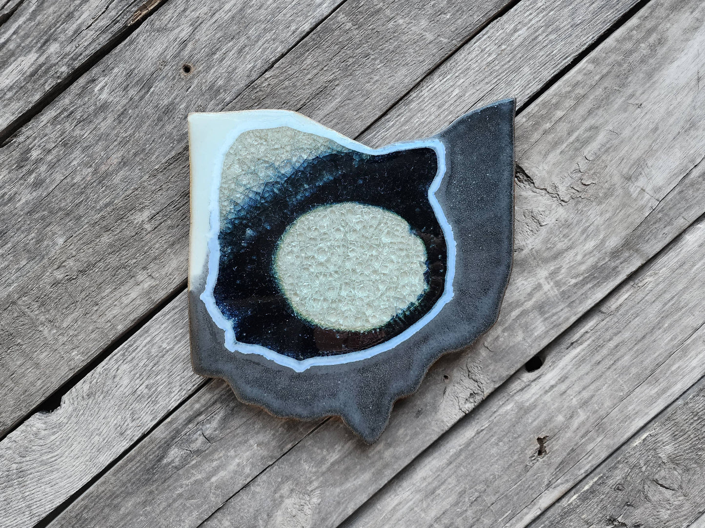 State Shaped Trivet - All 50 States - Geode Handmade Pottery