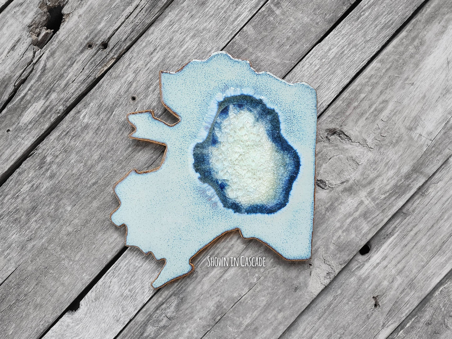 State Shaped Trivet - All 50 States - Geode Handmade Pottery