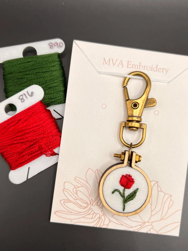 Embroidery Keychains