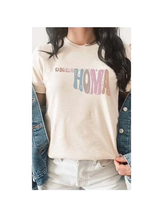 Pastel State Shape T-Shirt