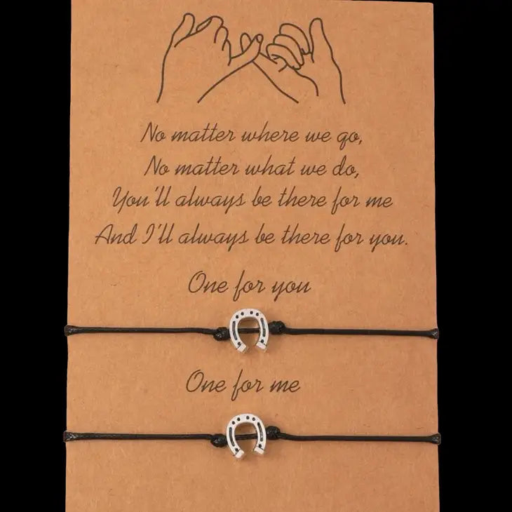 Friendship Bracelet - Horseshoe