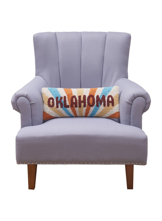Oklahoma Hook Pillow