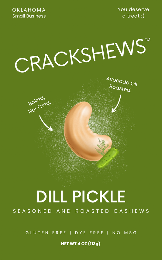 Crackshews - Dill Pickle Cashews