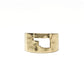 Gold Oklahoma Cut Out Ring