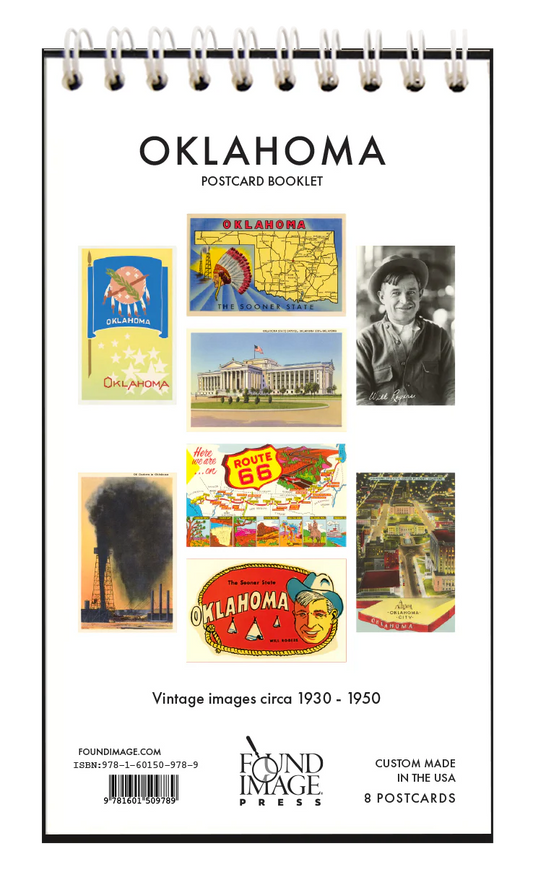 Oklahoma Postcard Booklet