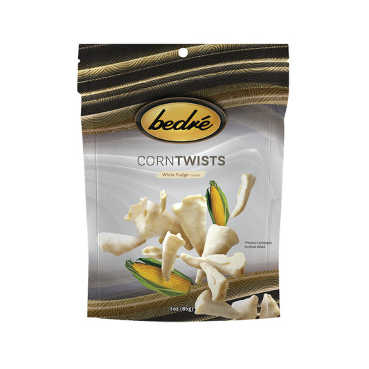 Bedre White Fudge Corn Twists