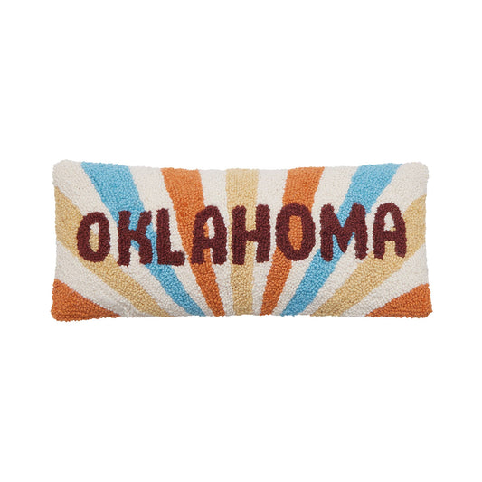 Oklahoma Hook Pillow