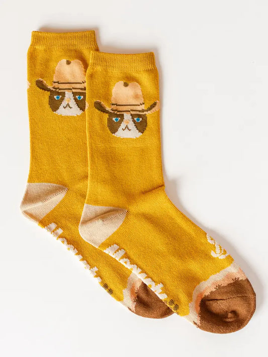 Meowdy Partner Socks