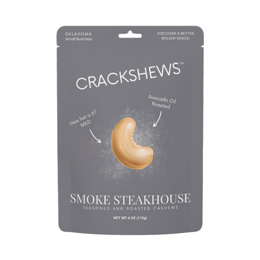 Crackshews - Smoke Steakhouse Cashews