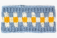 Multi-Colored Checkerboard Pattern Headband