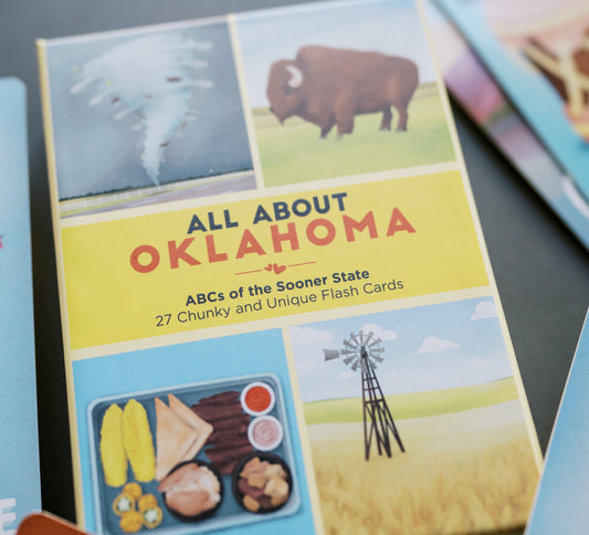 All About Oklahoma Flash Cards