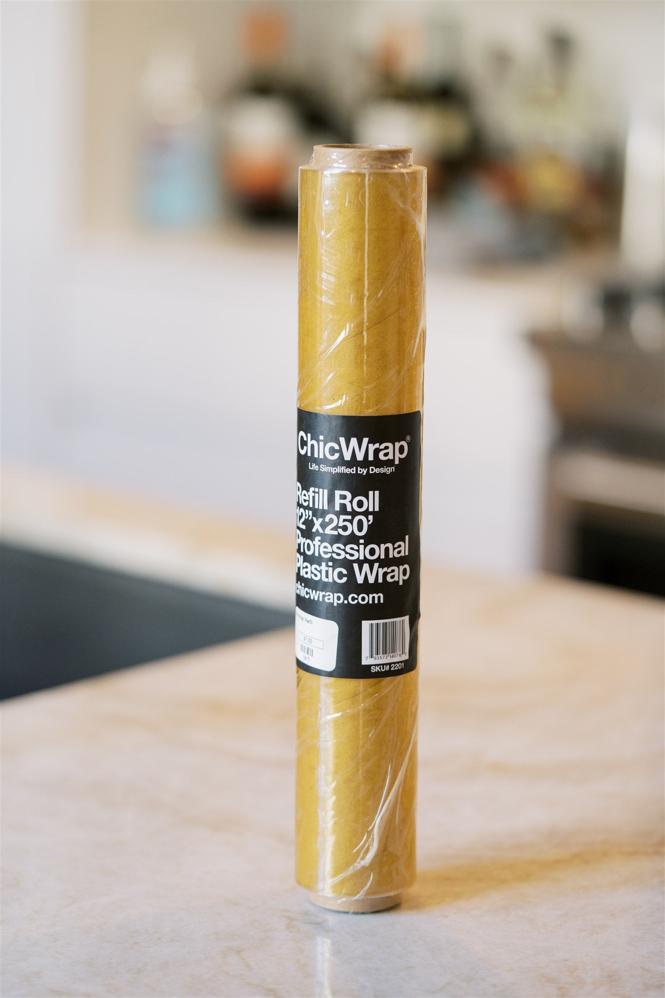 Refill Roll Professional Grade Plastic Wrap 12 x 750' (Designed for Big  Chef & Shiplap Dispenser Only)
