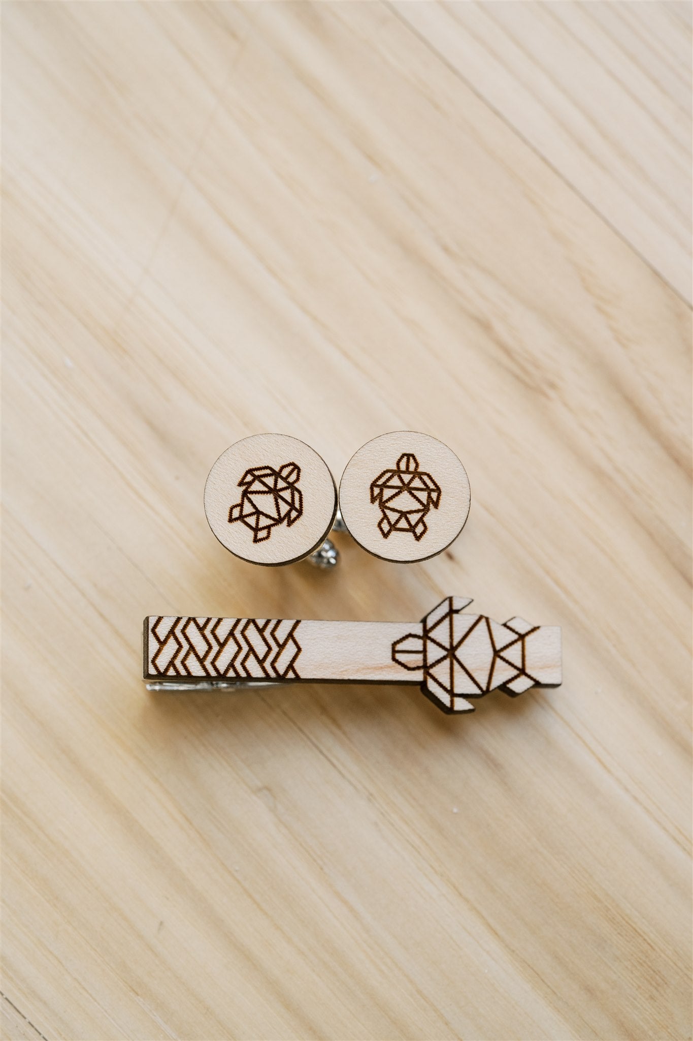 Tie Bar and Cuff Link