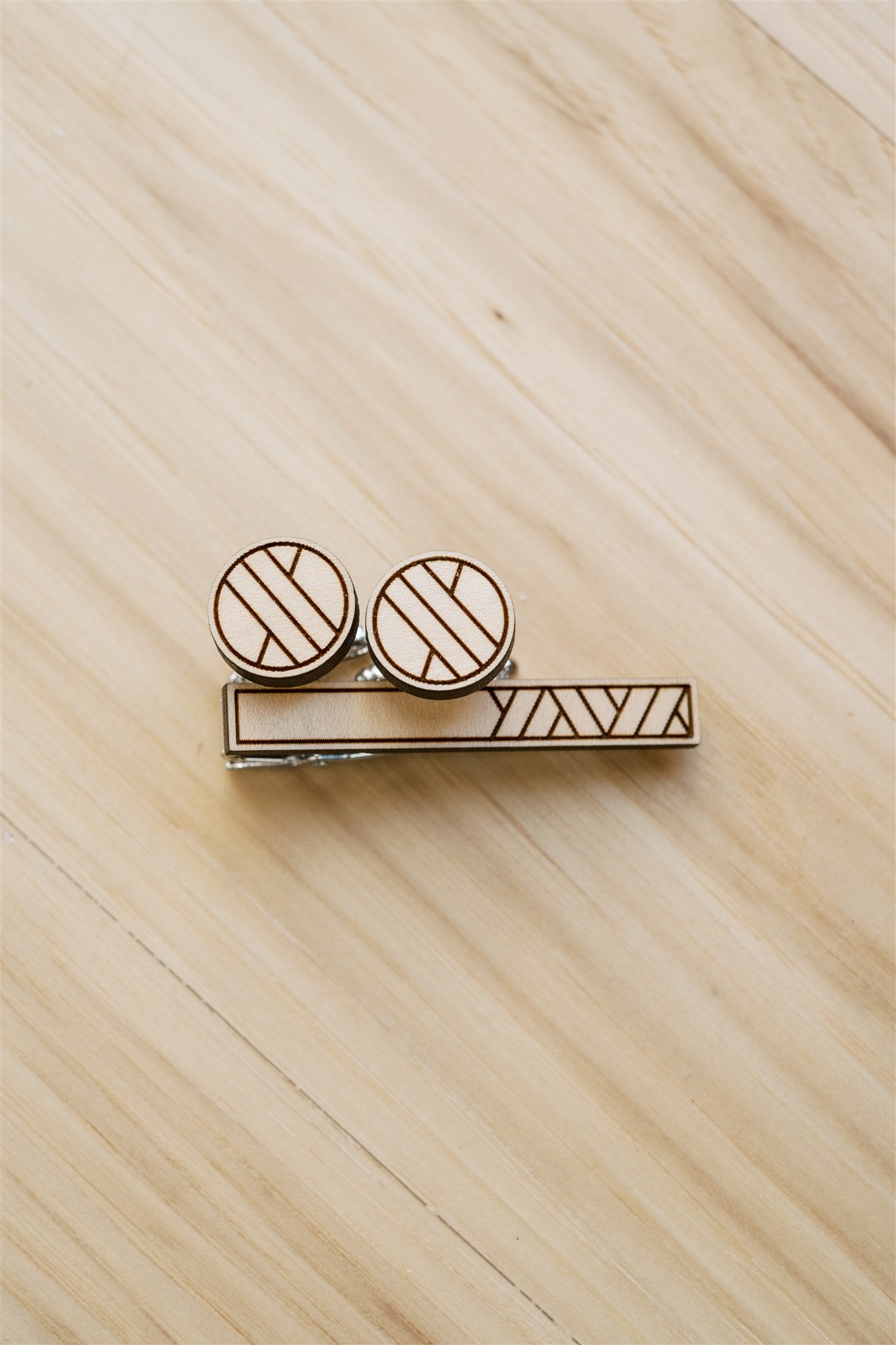 Tie Bar and Cuff Link