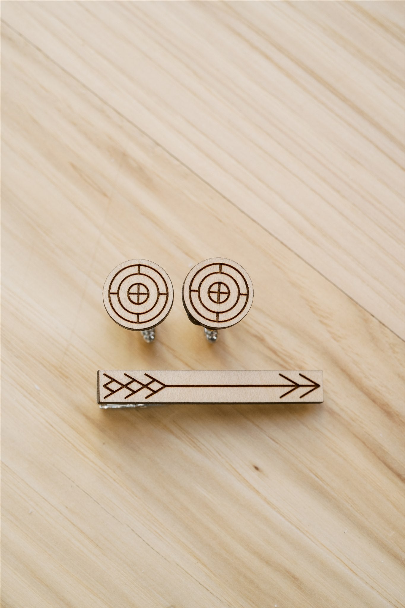 Tie Bar and Cuff Link