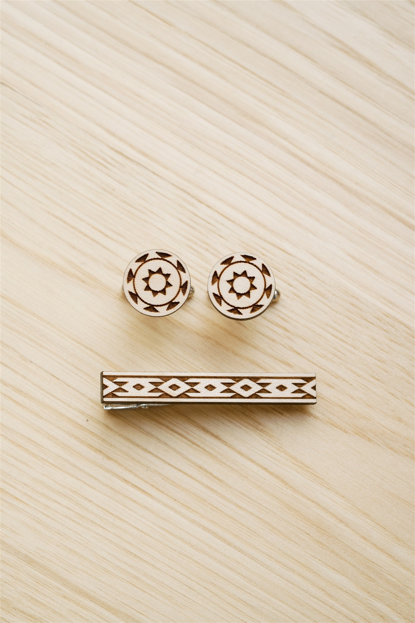 Tie Bar and Cuff Link