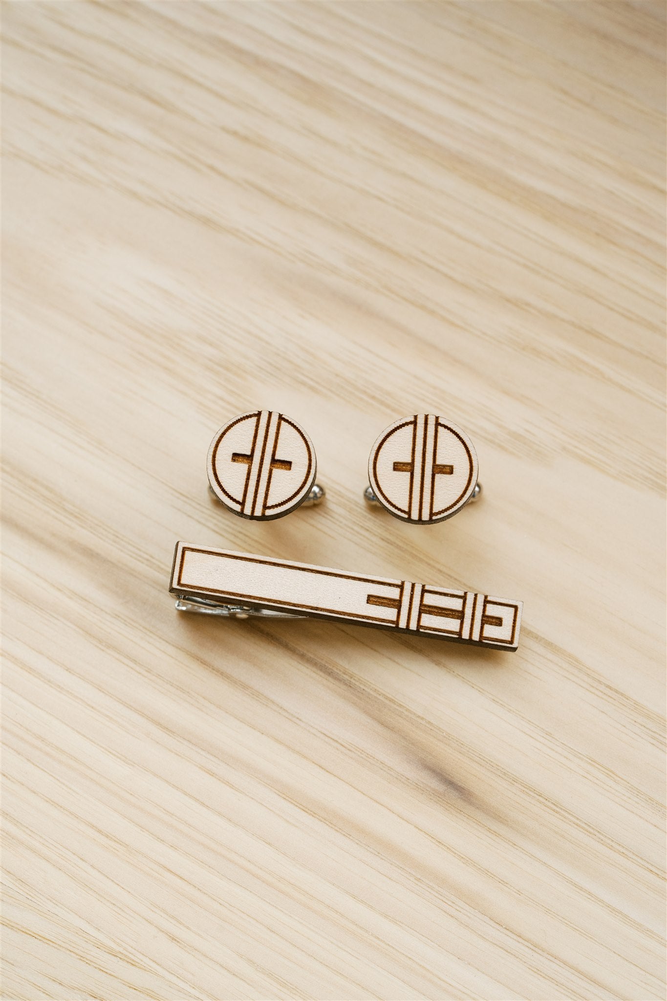 Tie Bar and Cuff Link