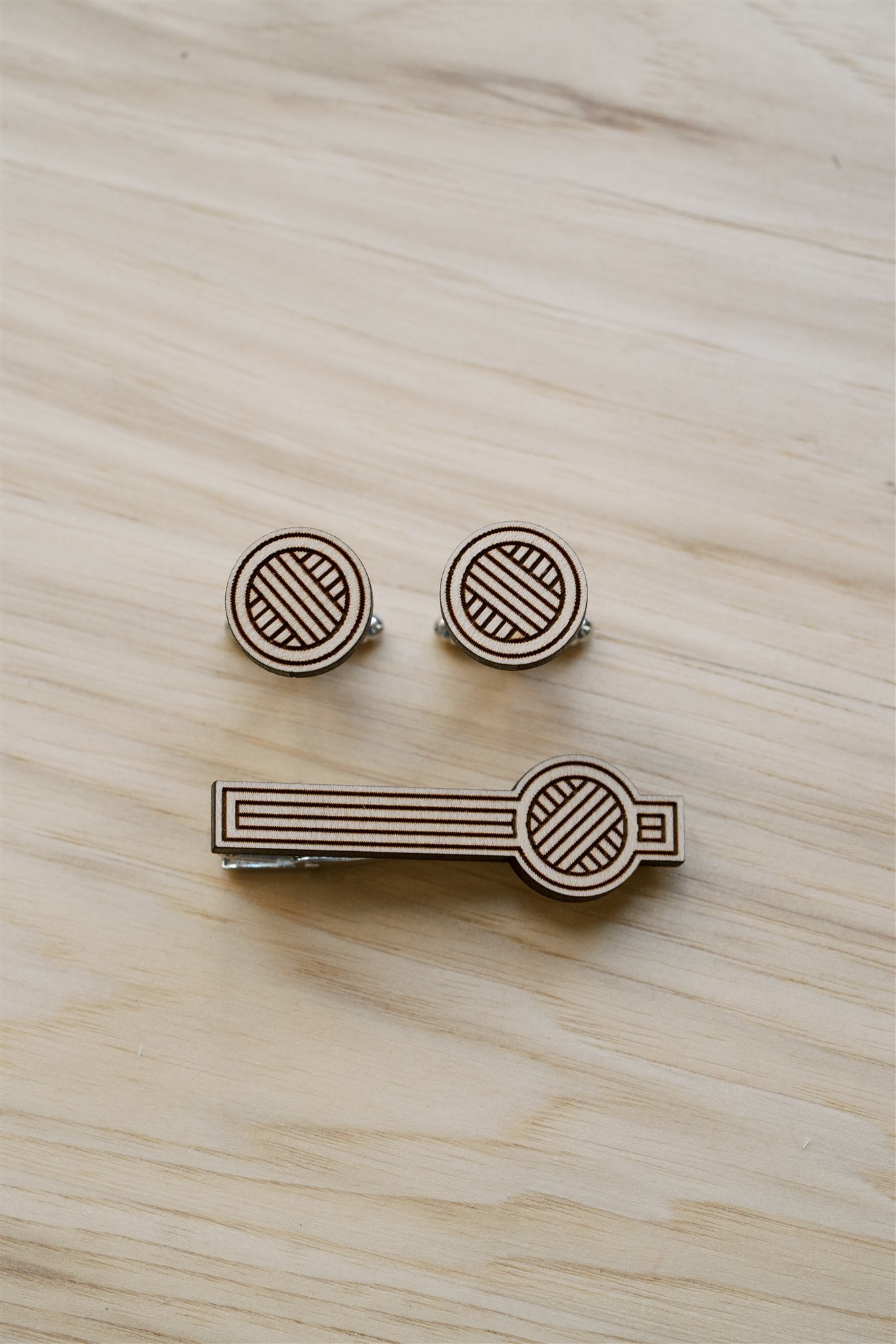 Tie Bar and Cuff Link