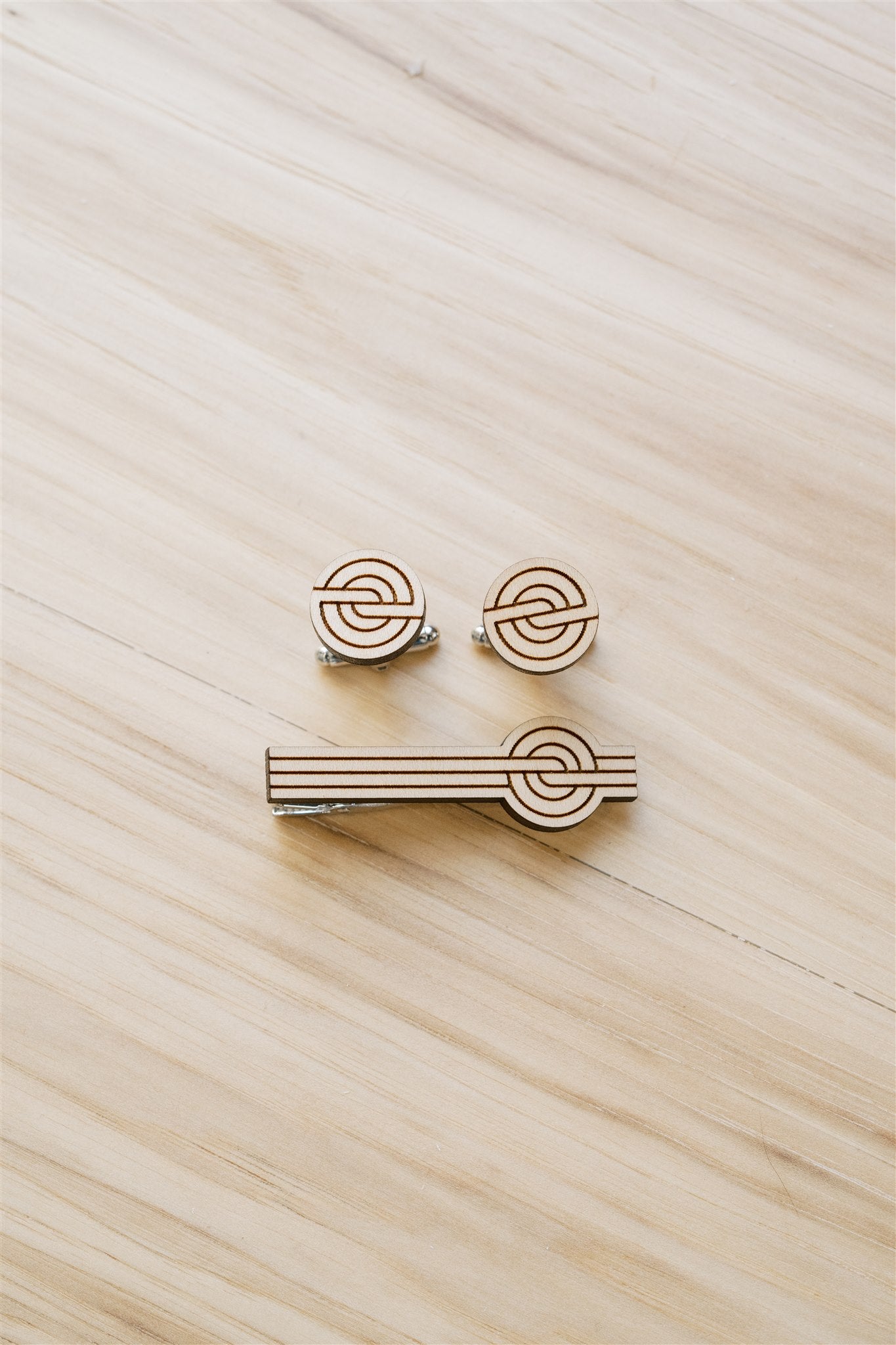 Tie Bar and Cuff Link