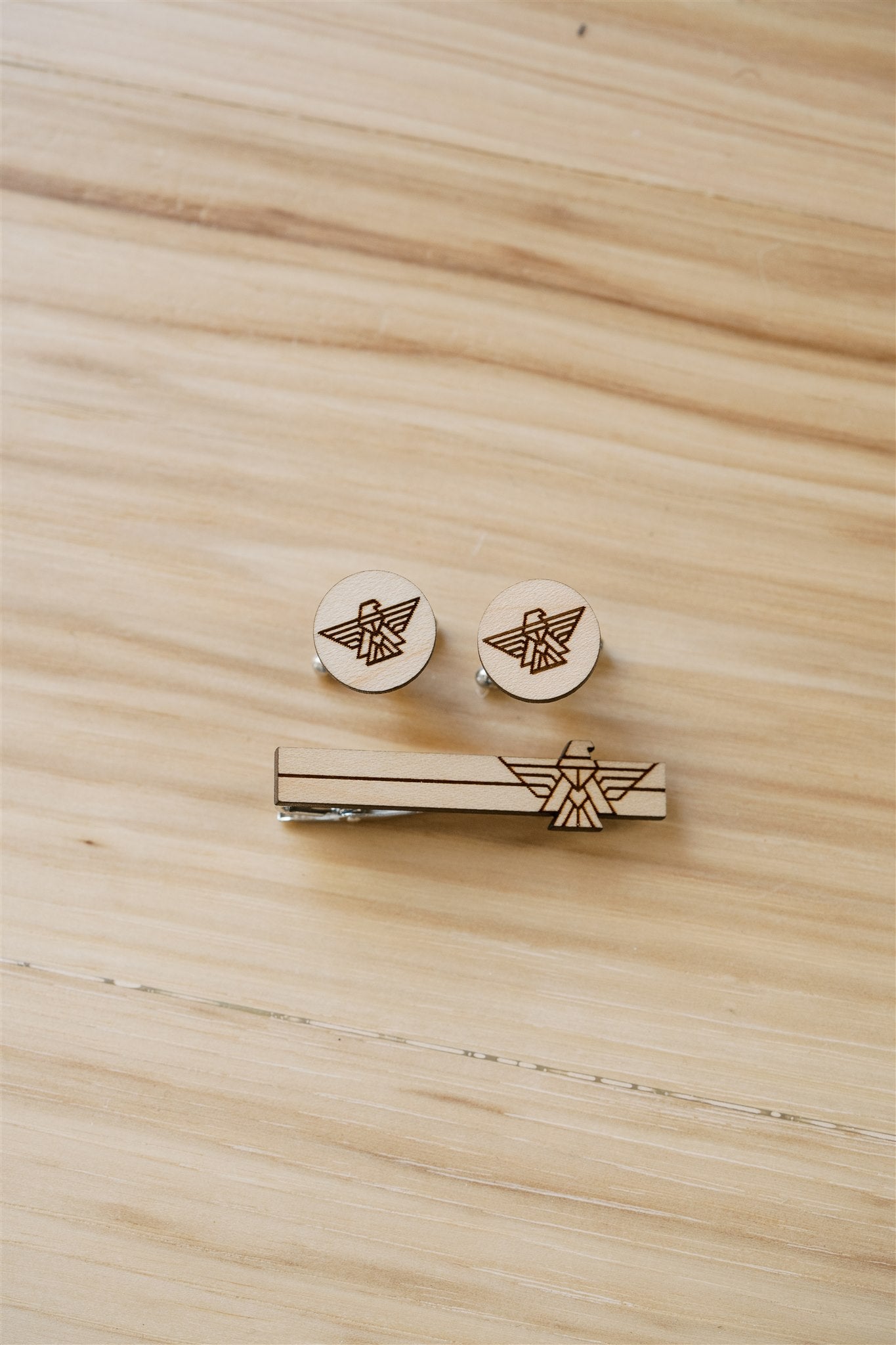 Tie Bar and Cuff Link