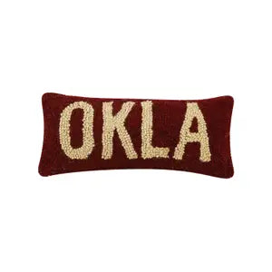 OKLA Red Pillow