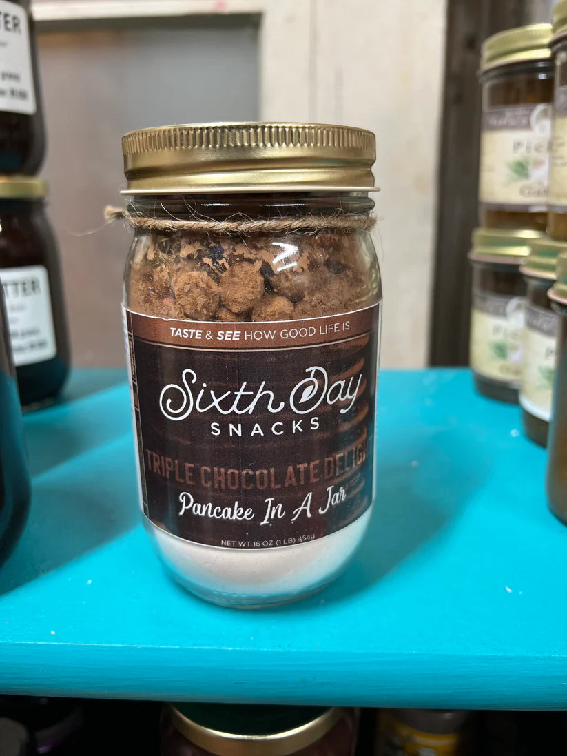 Pancake in a Jar - Triple Chocolate