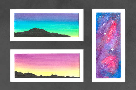 Hand Painted Watercolor Cards